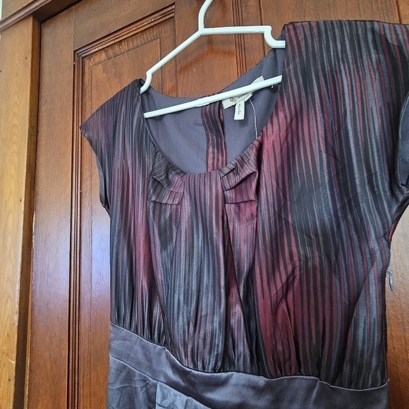 BCBGeneration Pleated Skirt Cocktail Dress - Picture 6 of 9